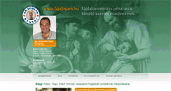 Desktop Screenshot of fajafogam.hu